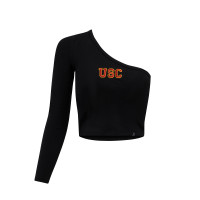 USC Trojans Women's Hype and Vice Black Knock Out Long Sleeve Top